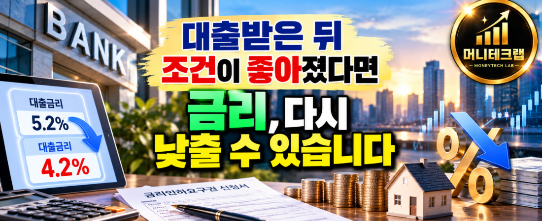 금리인하요구권, 문자만 받고 넘겼다면?｜신청방법부터 거절됐을 때까지