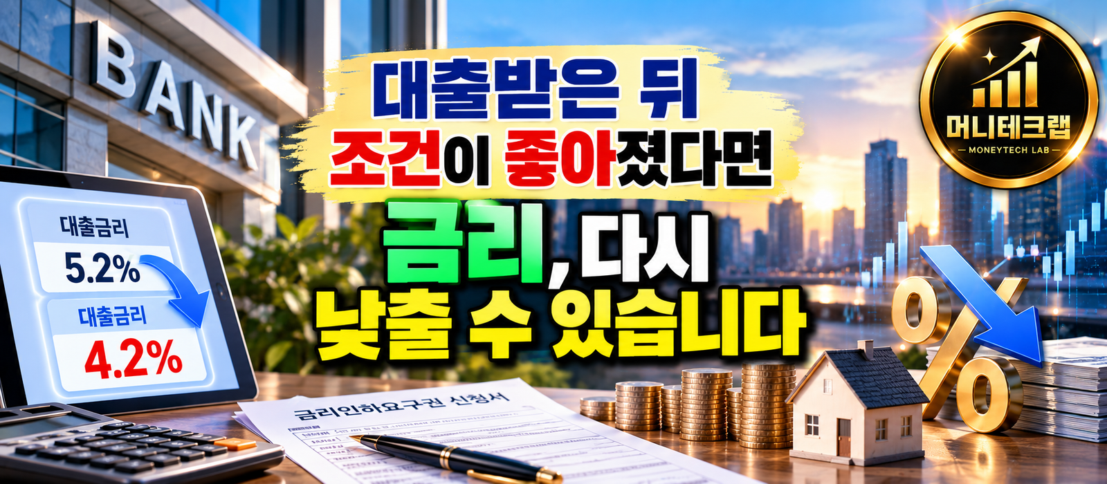 금리인하요구권, 문자만 받고 넘겼다면?｜신청방법부터 거절됐을 때까지