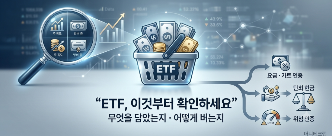 ETF, 아무거나 사면 안 됩니다|초보자가 꼭 알아야 할 ETF 선택법