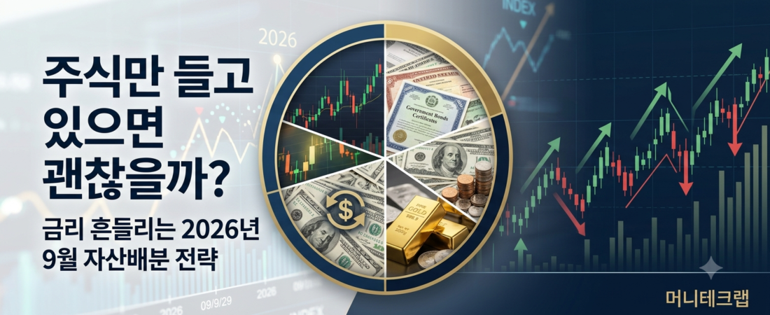 주식만 들고 있으면 괜찮을까?|금리 흔들리는 2026년 9월 자산배분 전략